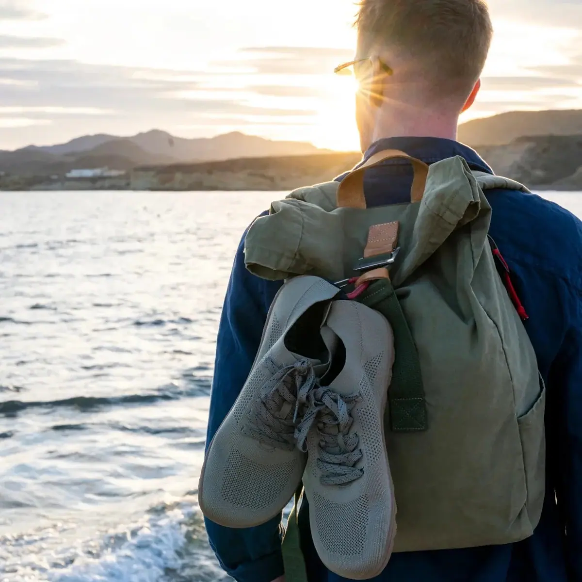 Босоногие кроссовки Freet Keld 3 — Olive, фото 8
