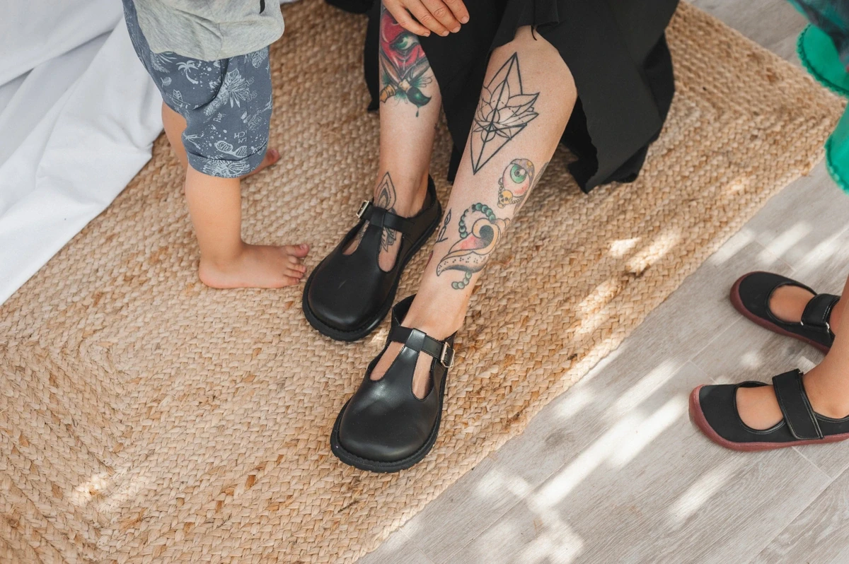 Босоногие туфли Sambas the bambas Miércoles — чёрные, фото 2