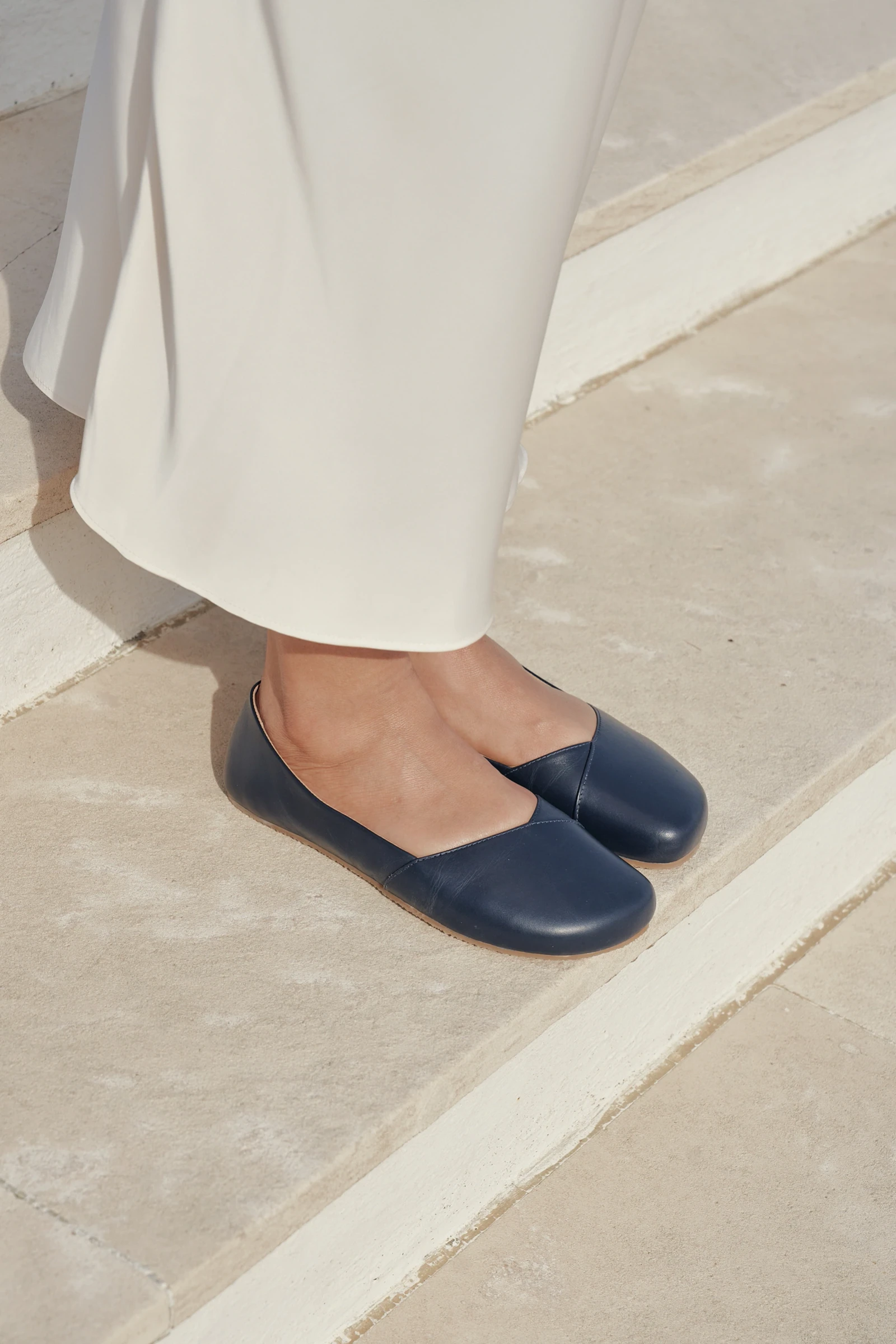 Босоногие балетки Shapen PEONY — тёмно-синий, фото 15