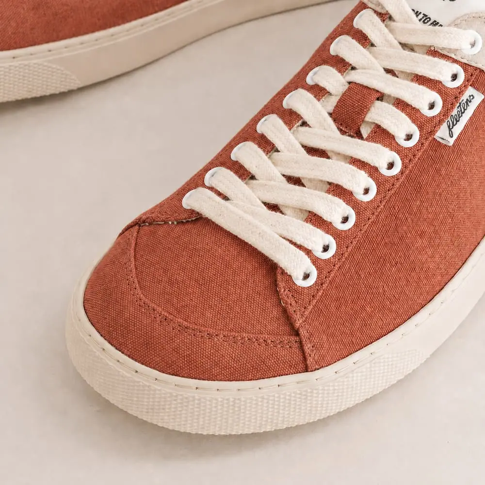 Босоногие кроссовки Fleeters Peach — коньячный канвас, фото 2