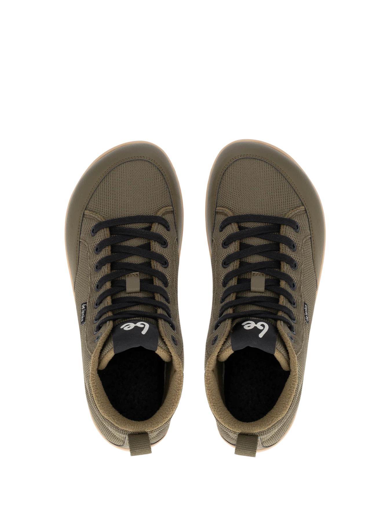 Босоногие кроссовки Be Lenka Rebound Thermo - хаки, фото 7