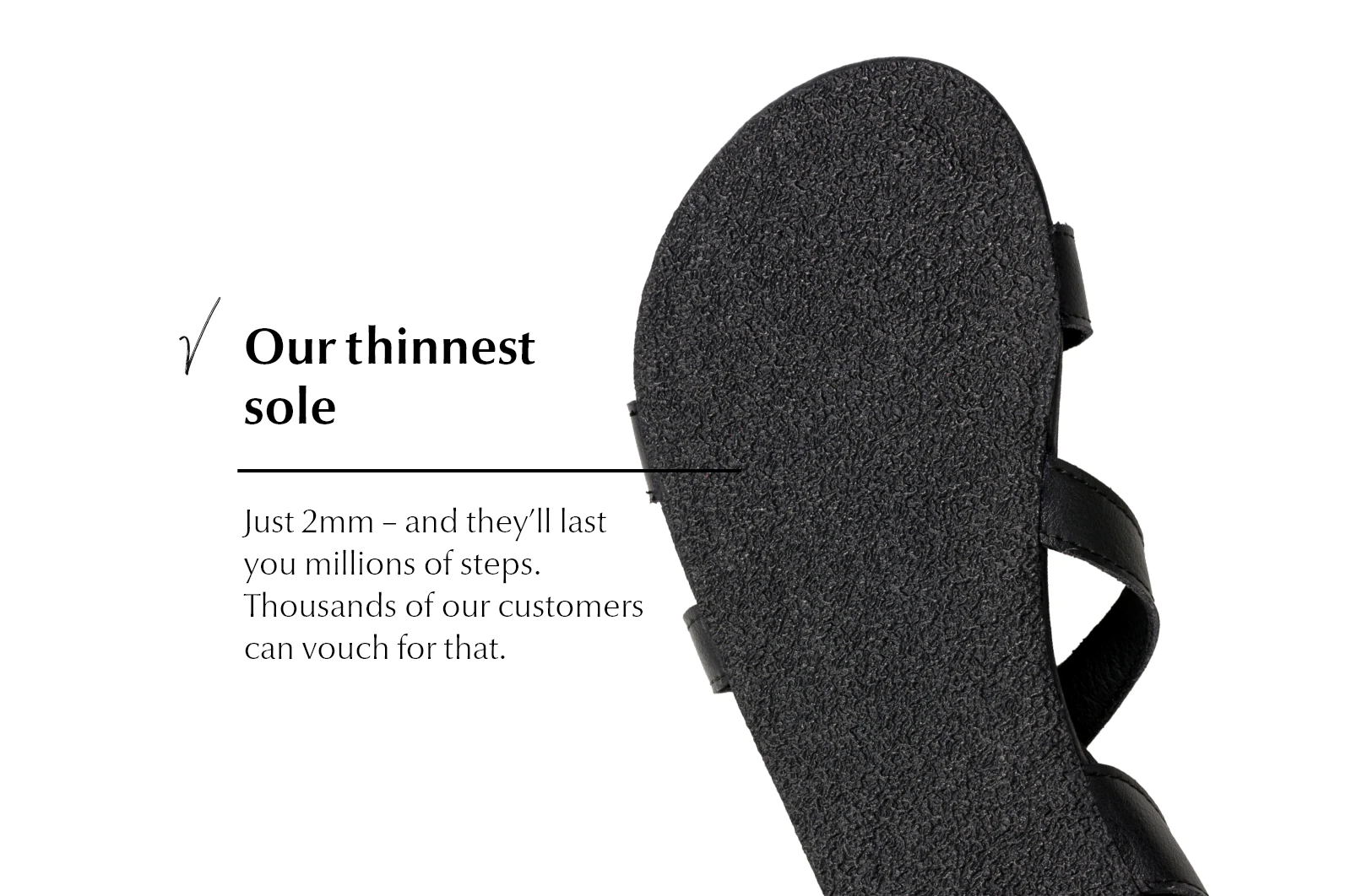 Сандалии Ahinsa Hava Barefoot — чёрный, фото 6
