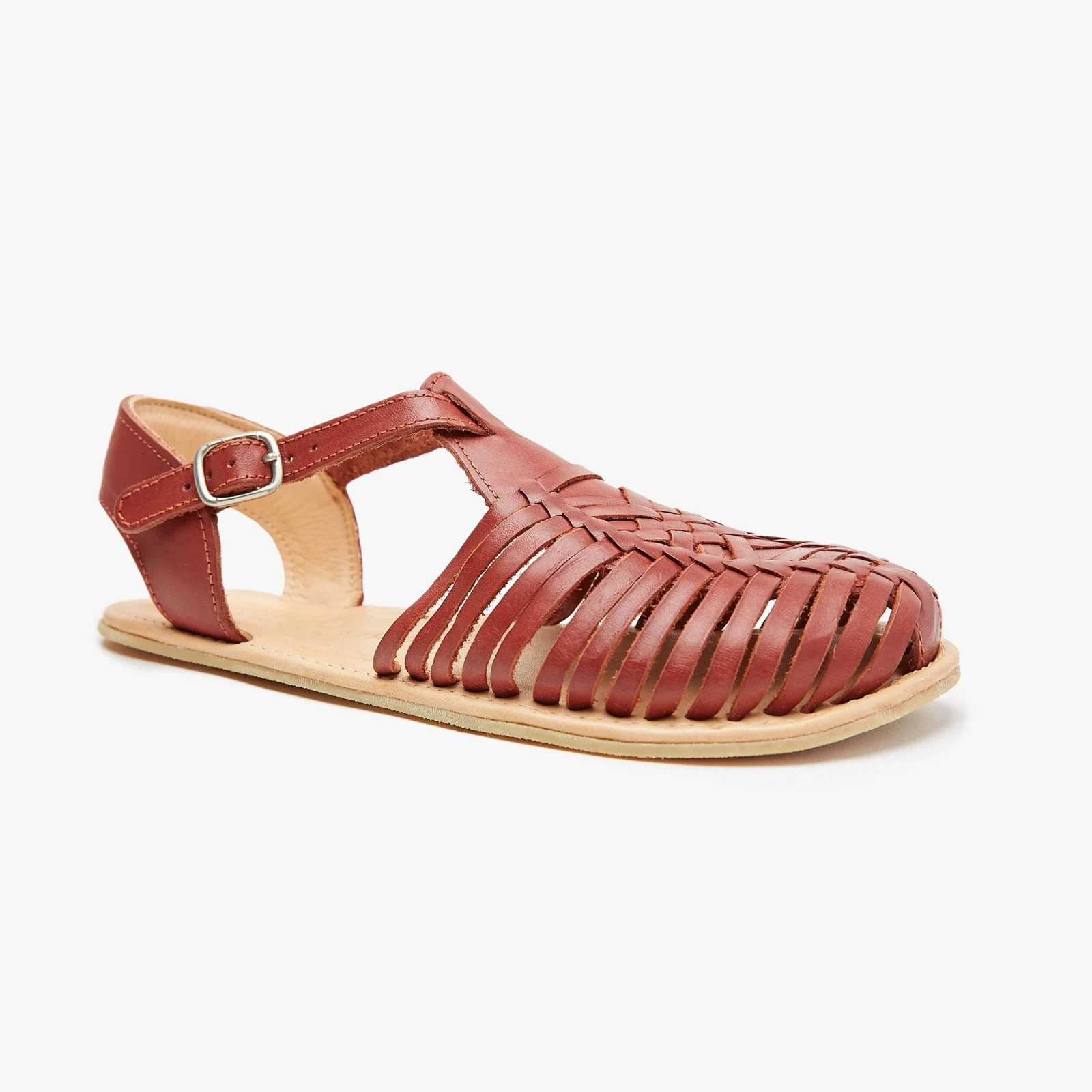 Босоногие сандалии Origo Huarache Sandal Wide by Anya — корица — фото 1 из 7